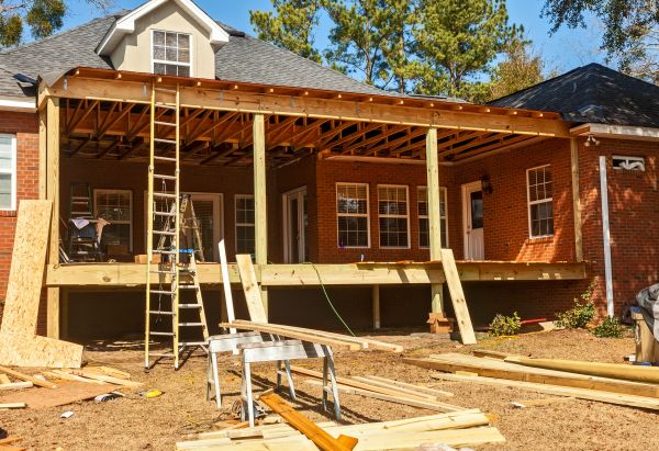 Porch Raising in Montgomery